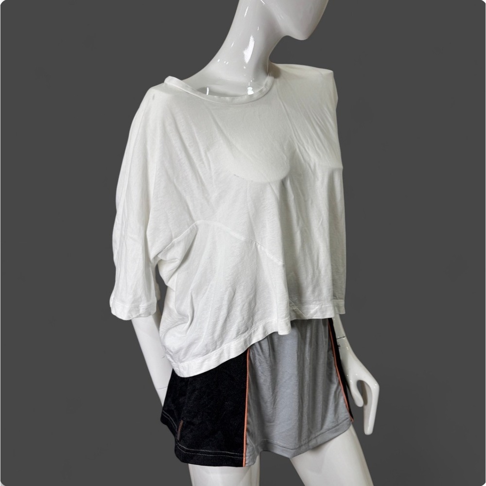 Y's‎ Yohji Yamamoto Oversized White Tee Made in Japan Avant Garde Designer Top 2